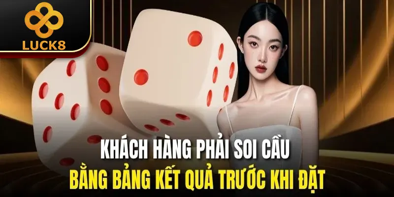 Kinh Nghiệm Chơi Tài Xỉu Online | Bí Kíp Làm Giàu Dễ Dàng 2 Khách hàng phải soi cầu bằng bảng kết quả trước khi đặt