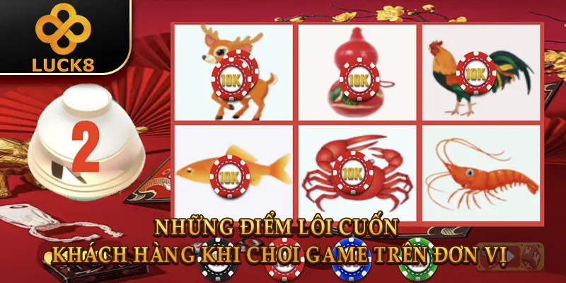 Bầu Cua Luck8 | Game Dân Gian Đổi Thưởng Đỉnh Cao 2026 2 Những điểm lôi cuốn khách hàng khi chơi game trên đơn vị